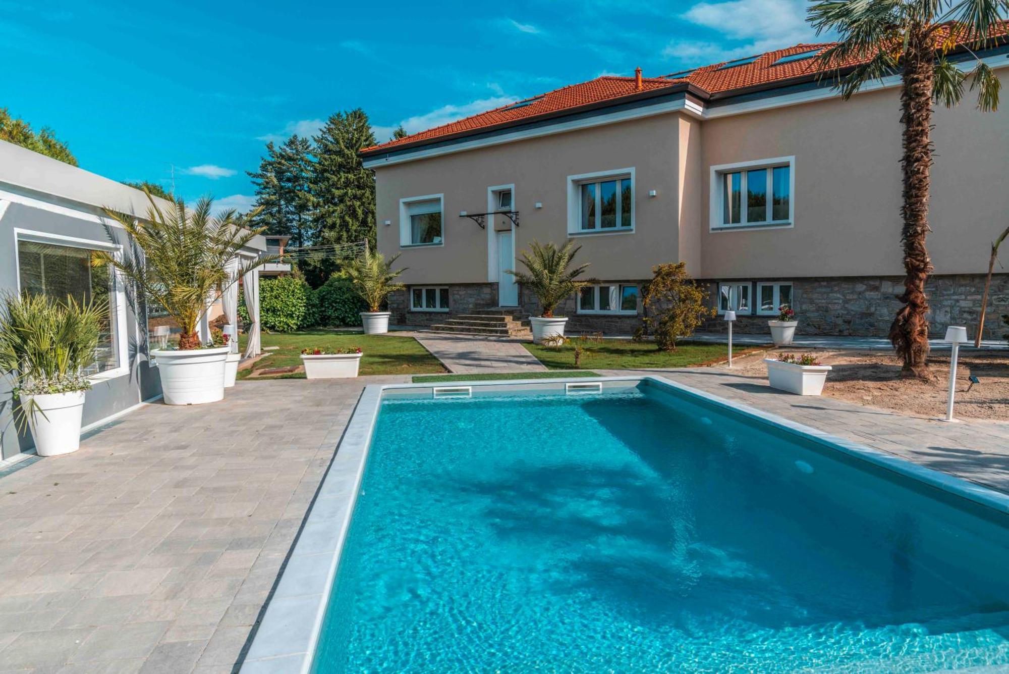 Villa Marchese Lake Maggiore Somma Lombardo Exterior foto